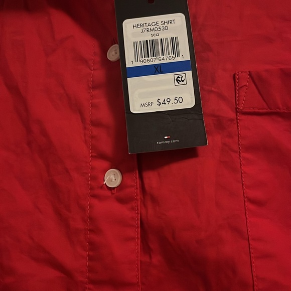 *Brand New* Tommy Hilfiger Heritage Shirt ❤️ - Picture 3 of 6